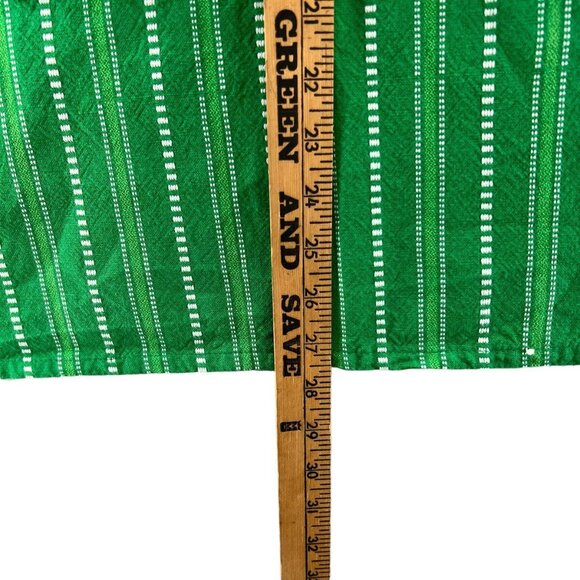 Irish Pub Green Apron With "Luck O The Irish" Embroidery & Pockets - Picture 11 of 12